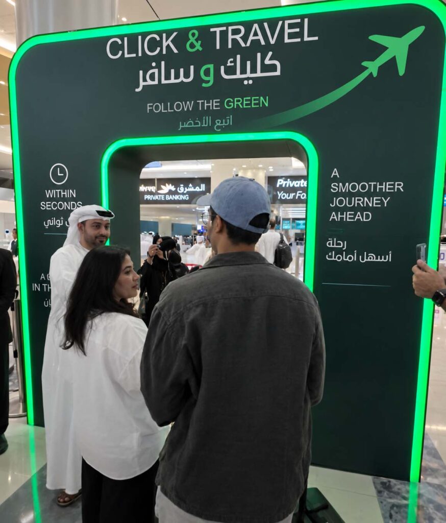 Dubai airport opens pop-up passport scanner
